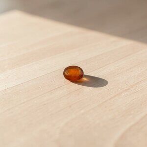 2.52 Carat Oval Orange Kyanite Gemstone - Live Show Listing